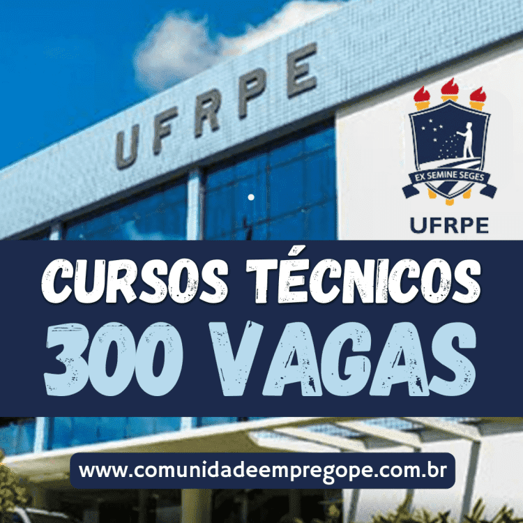 CODAI/ UFRPE abre inscrições com mais de 300 vagas de ensino médio e cursos técnicos