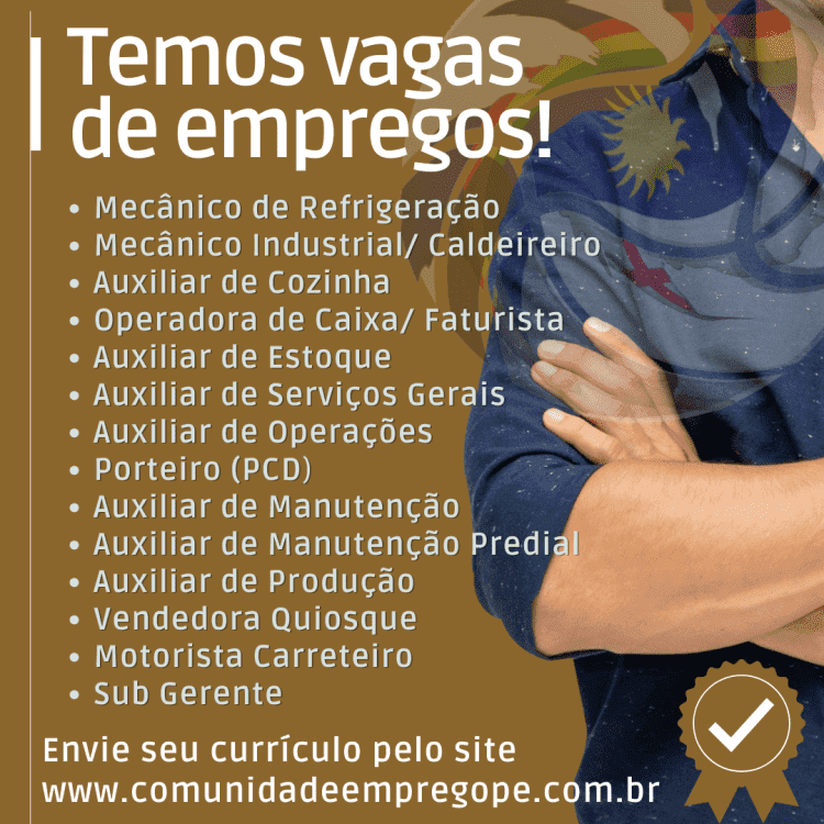 Oportunidades de Emprego em Pernambuco no Comunidade de Emprego em 24/10/2023