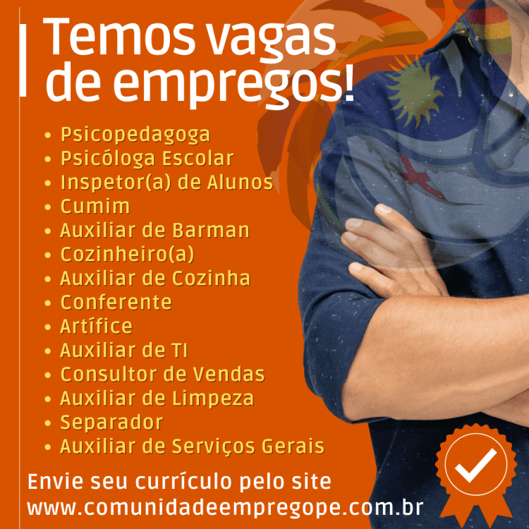 Oportunidades de Emprego em Pernambuco no Comunidade de Emprego em 27/10/2023