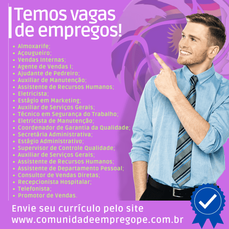 Oportunidades de Emprego em Pernambuco no Comunidade de Emprego em 05/10/2023