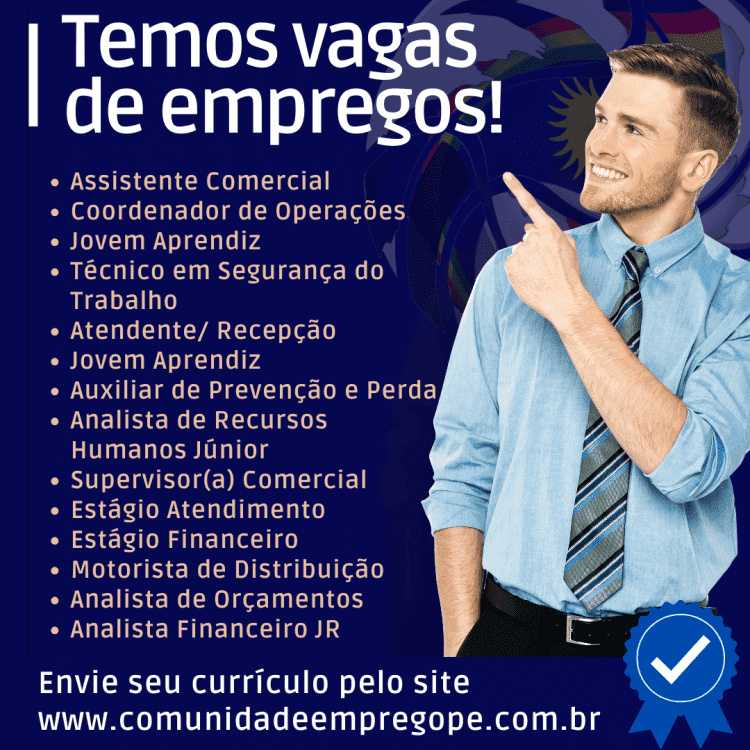 Oportunidades de Emprego em Pernambuco no Comunidade de Emprego em 10/10/2023